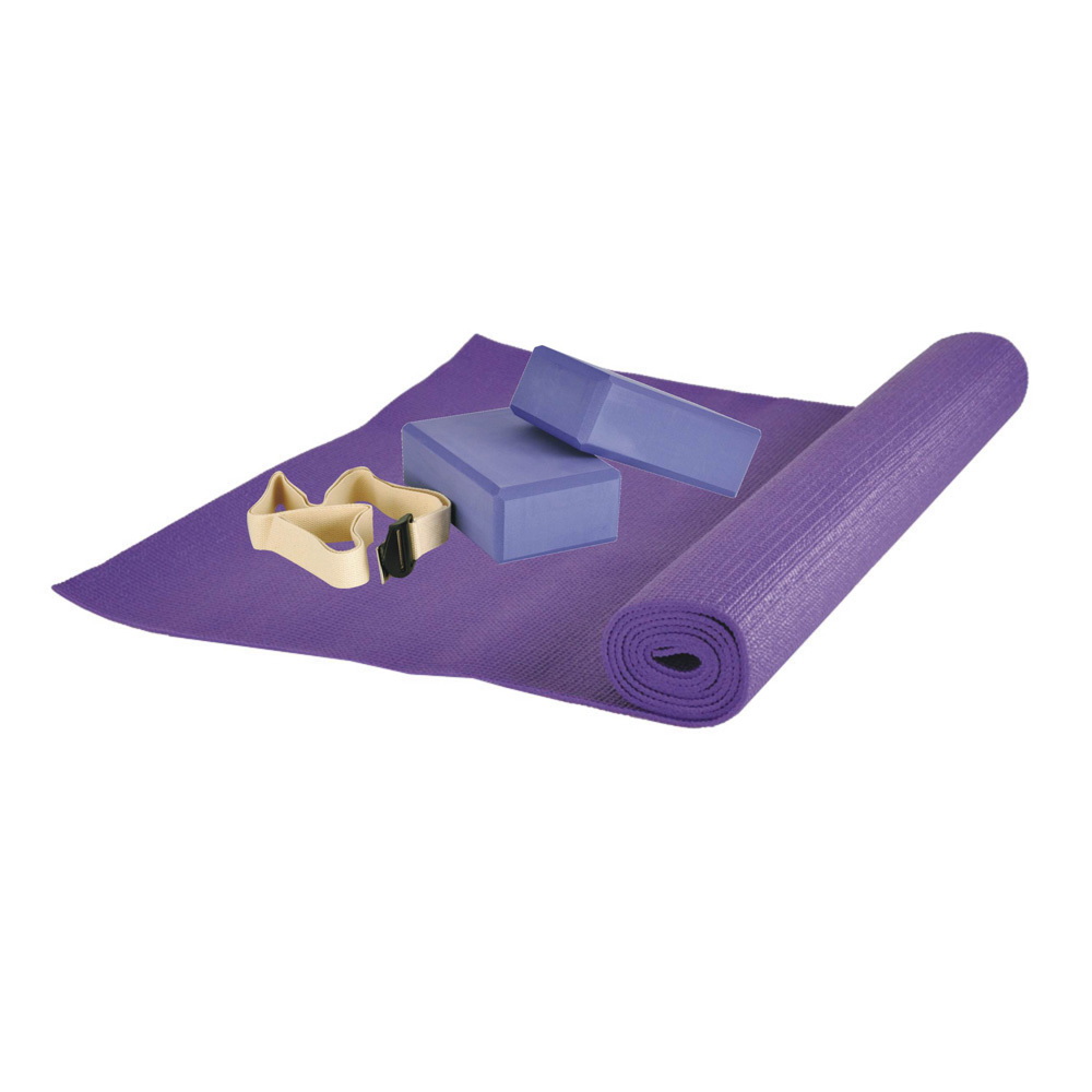 Yoga set obsahuje podloÅ¾ku, 2 podpÃ­racÃ­ bloky, yoga pÃ¡s, vÃ½bornÃ½ ...