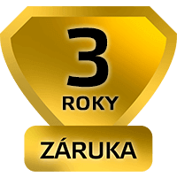 3 roky záruka