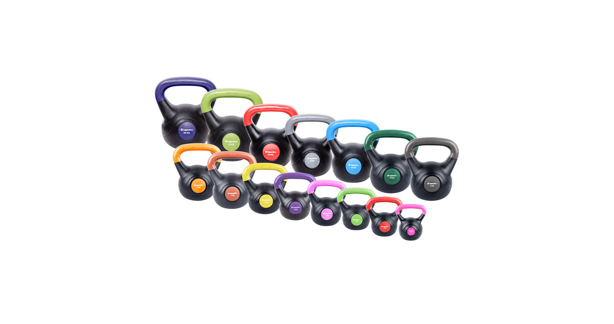 Ganteră InSPORTline 10368 Gantera Vin-Bell Otel 10 Kg Kettlebel IN21640 Cumpăra La Preț Mic în