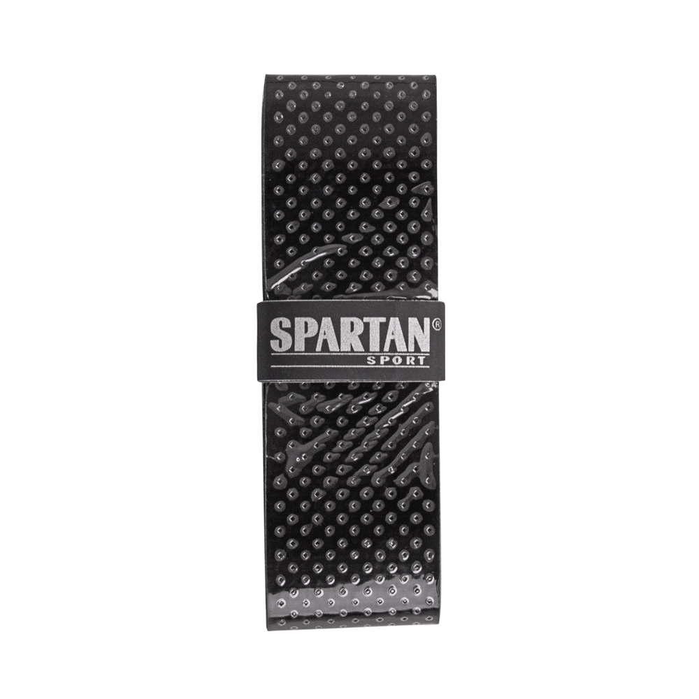 Tenisový grip Spartan Super Tacky 0,6 mm - čierna