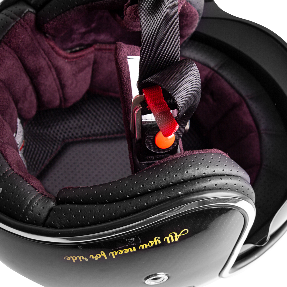 Moto prilba W-TEC Vacabro - Glossy Carbon