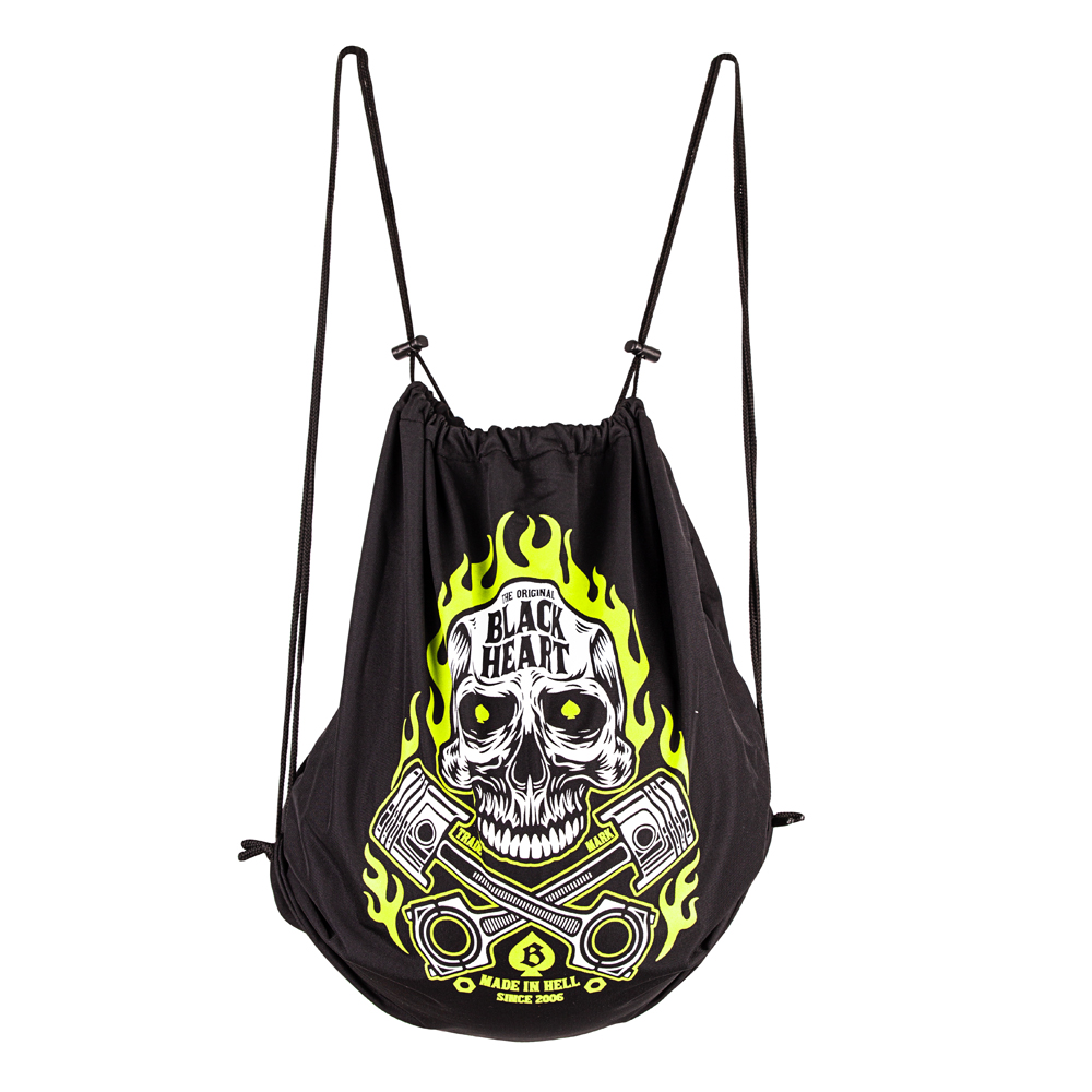 Moto přilba W-TEC Black Heart Kustom - Skull Horn, matně černá