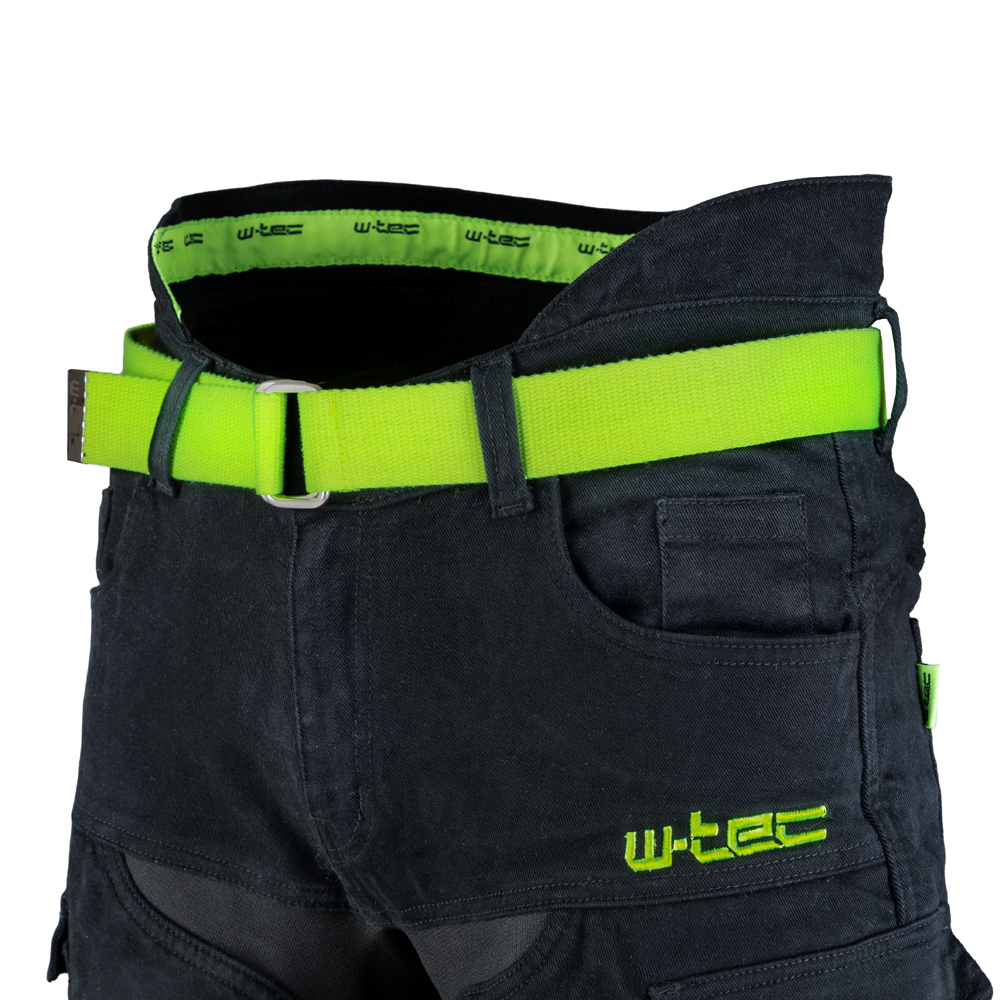 Pánské moto jeansy W-TEC Aredator - černá