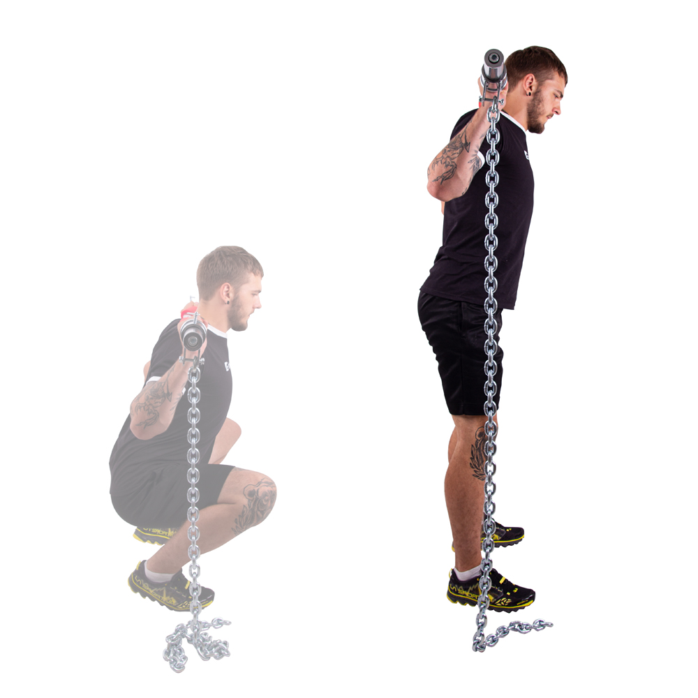Vzpěračský řetěz inSPORTline Chainbos 20 kg