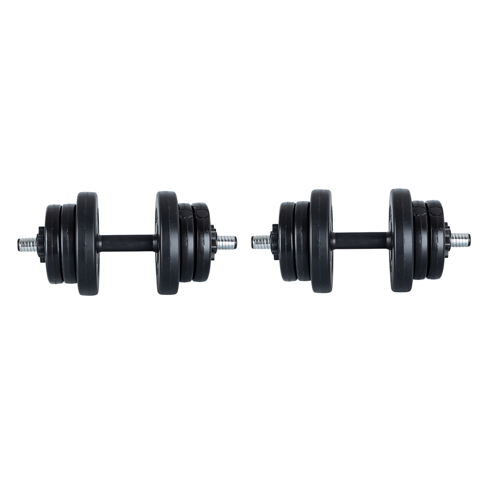 Jednoruční nakládací činkový set inSPORTline DBS2181 2 x 3-10 kg