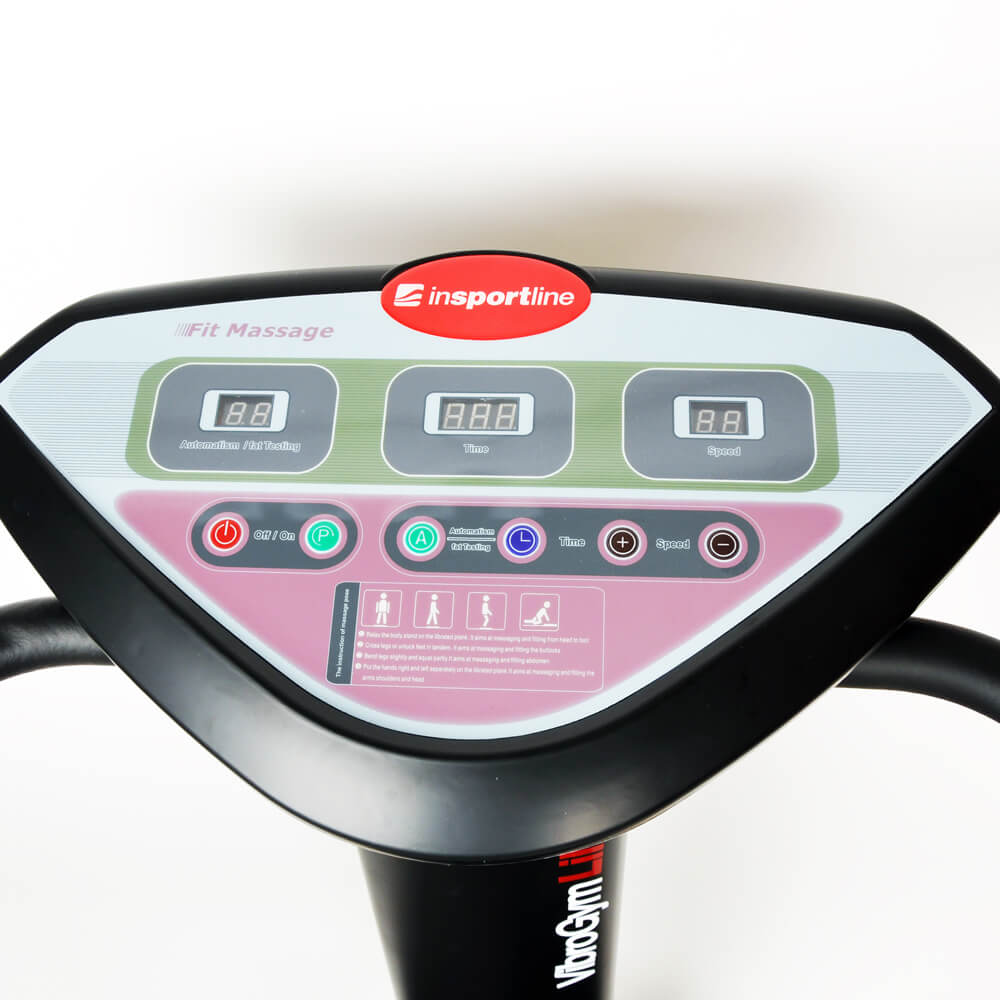VibroGym inSPORTline Lilly - stříbrná