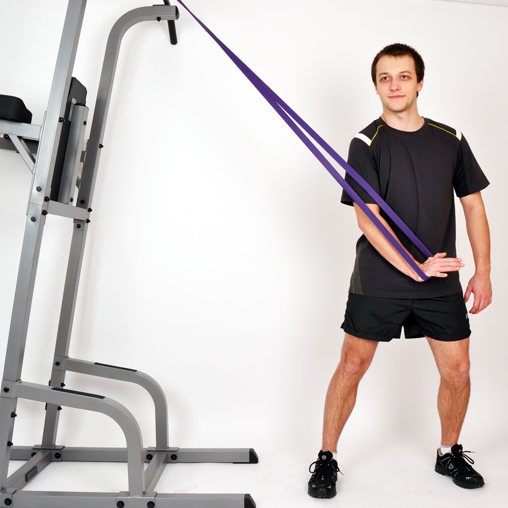 Gumový pás inSPORTline Hangy X-Heavy 204x6,5 cm / 45 kg