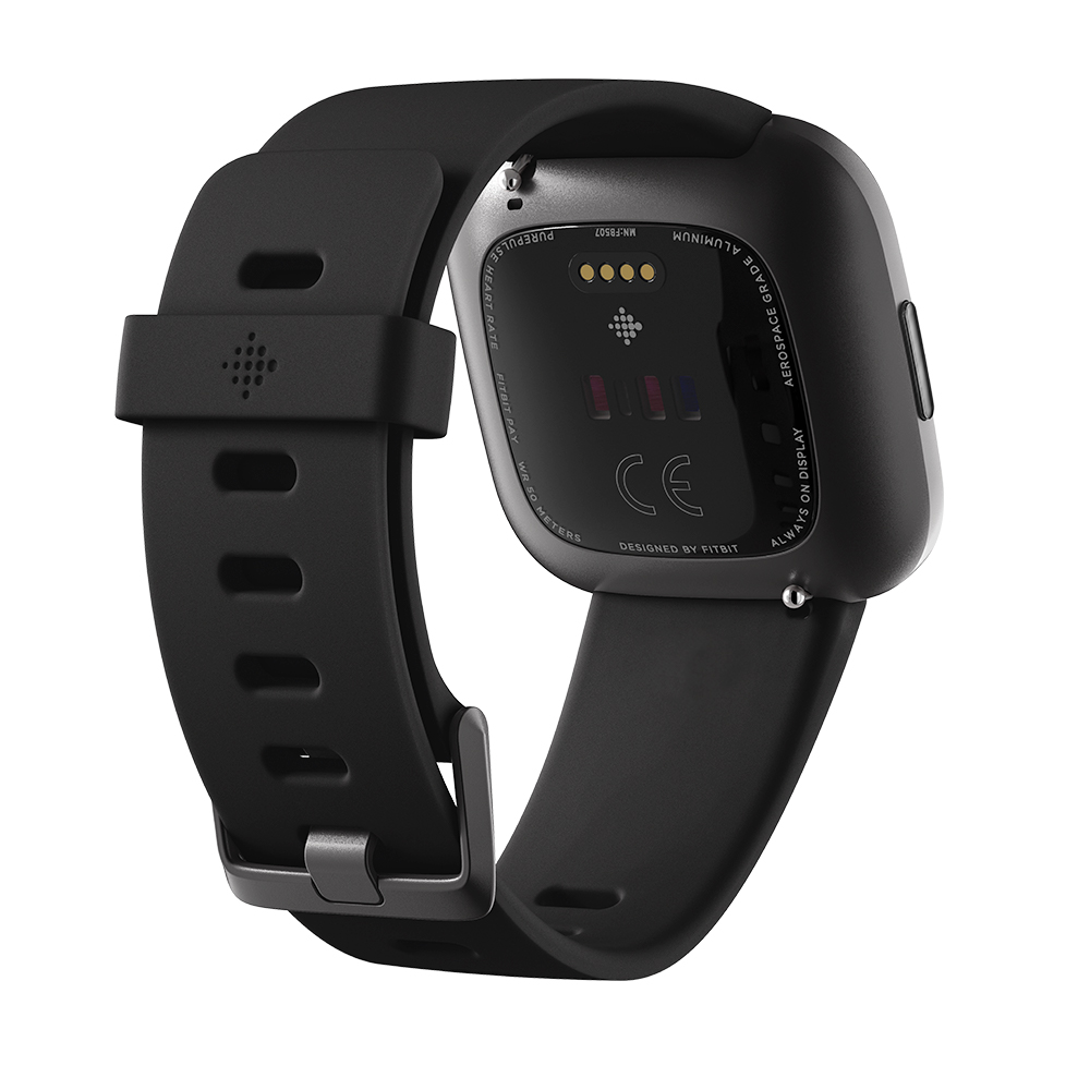 Inteligentné hodinky Fitbit Versa 2 Black/Carbon