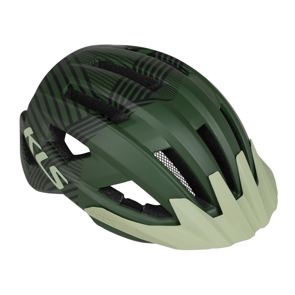 Cyklo přilba Kellys Daze - Black Green - Military Green