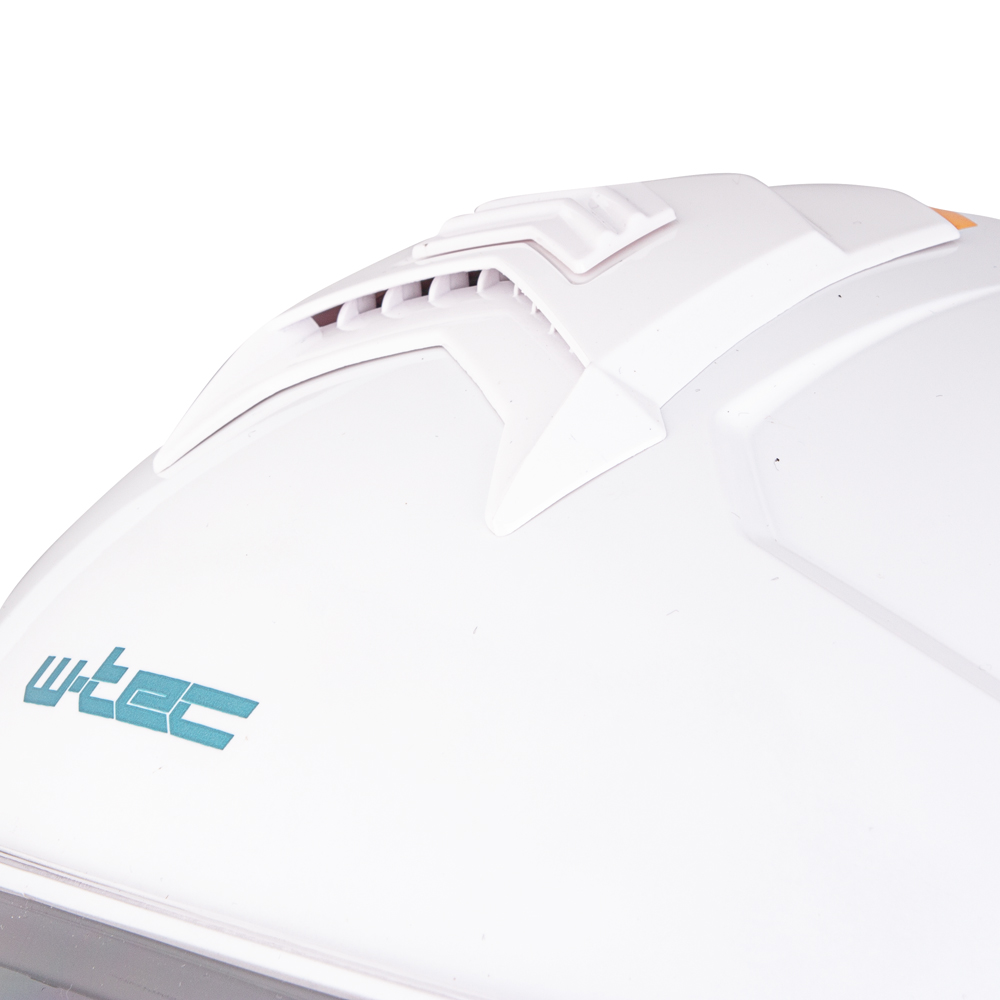 Výklopná prilba W-TEC Vexamo PP Graphic s Pinlockom - White Graphic