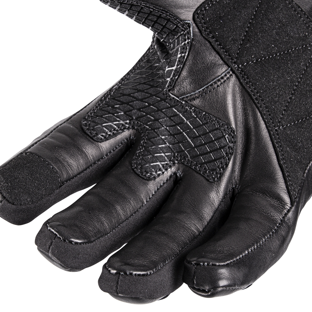 Vyhřívané moto a lyžařské rukavice W-TEC HEATride - černá-fluo zelená