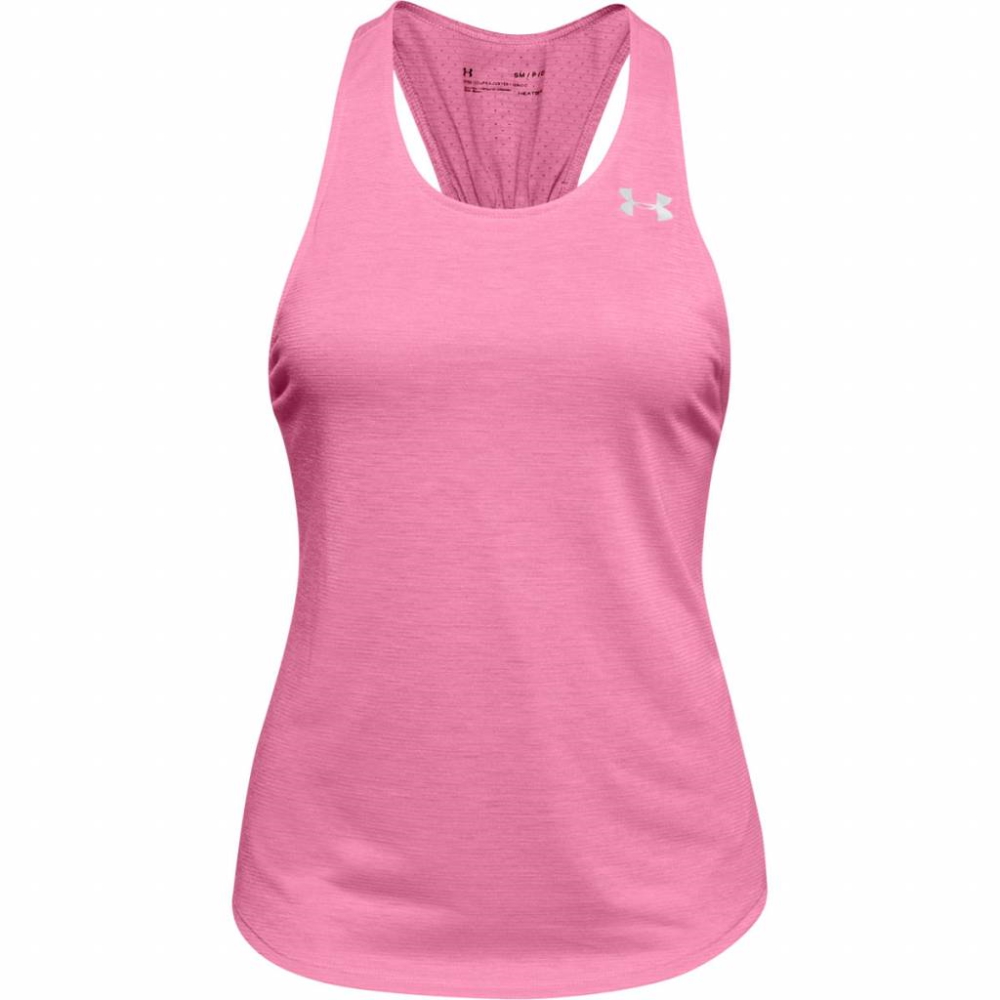 Dámske bežecké tielko Under Armour Streaker 2.0 Racer Tank - Lipstick - Lipstick