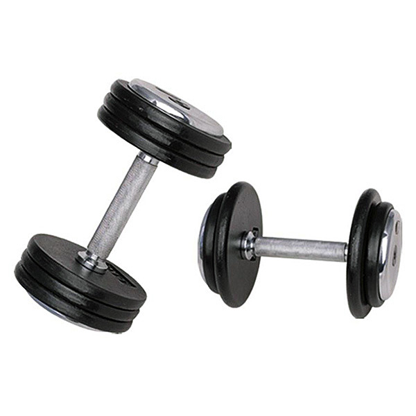 Jednoručná činka inSPORTline ProfiST 45 kg
