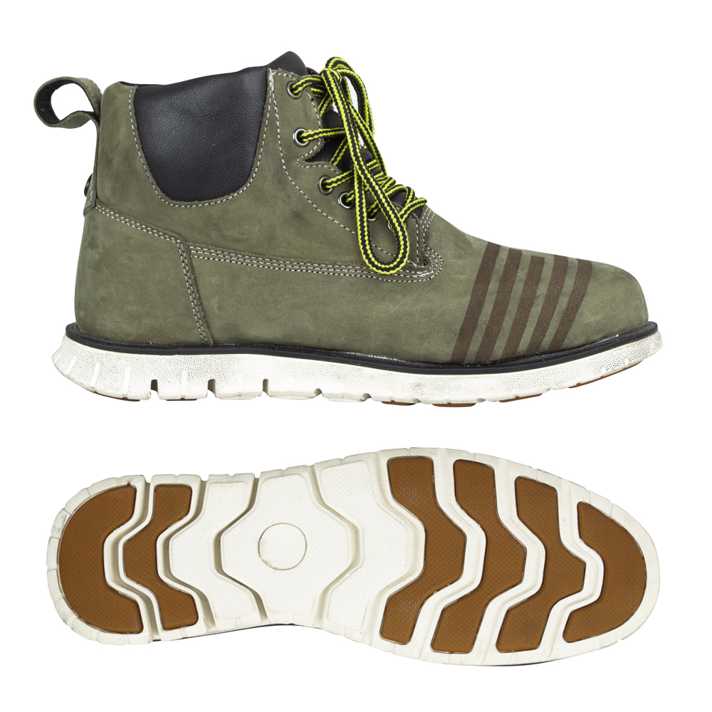 Moto boty W-TEC Exetero Olive - olivově zelená