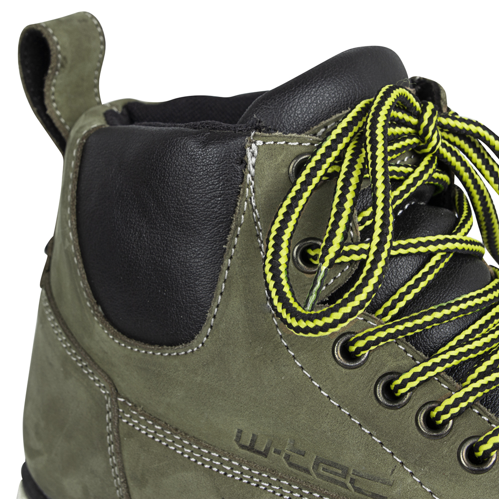 Moto boty W-TEC Exetero Olive - olivově zelená