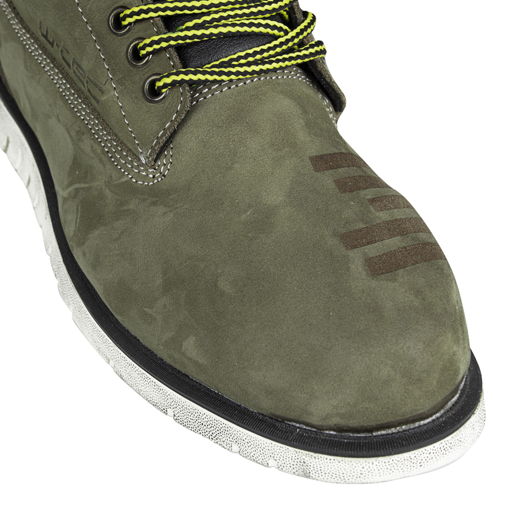 Moto boty W-TEC Exetero Olive - olivově zelená