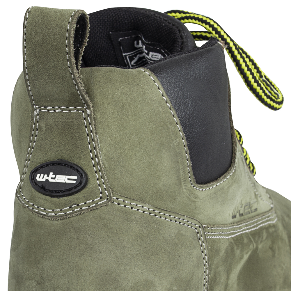 Moto boty W-TEC Exetero Olive - olivově zelená