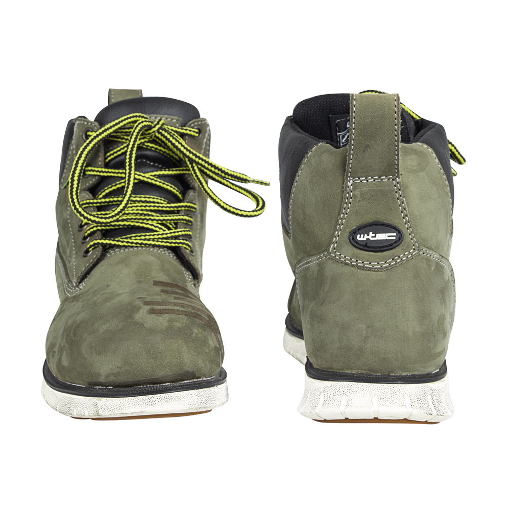 Moto boty W-TEC Exetero Olive - olivově zelená