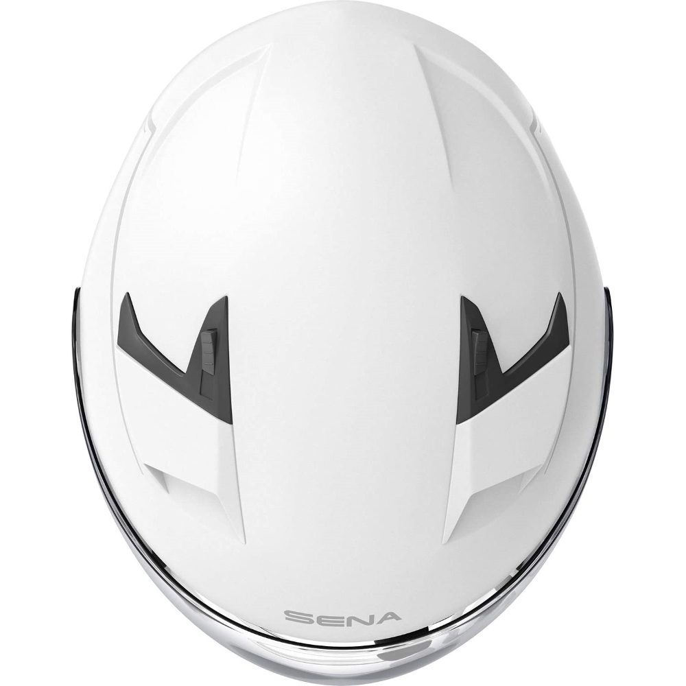 Moto přilba SENA Outstar s integrovaným headsetem - matně černá