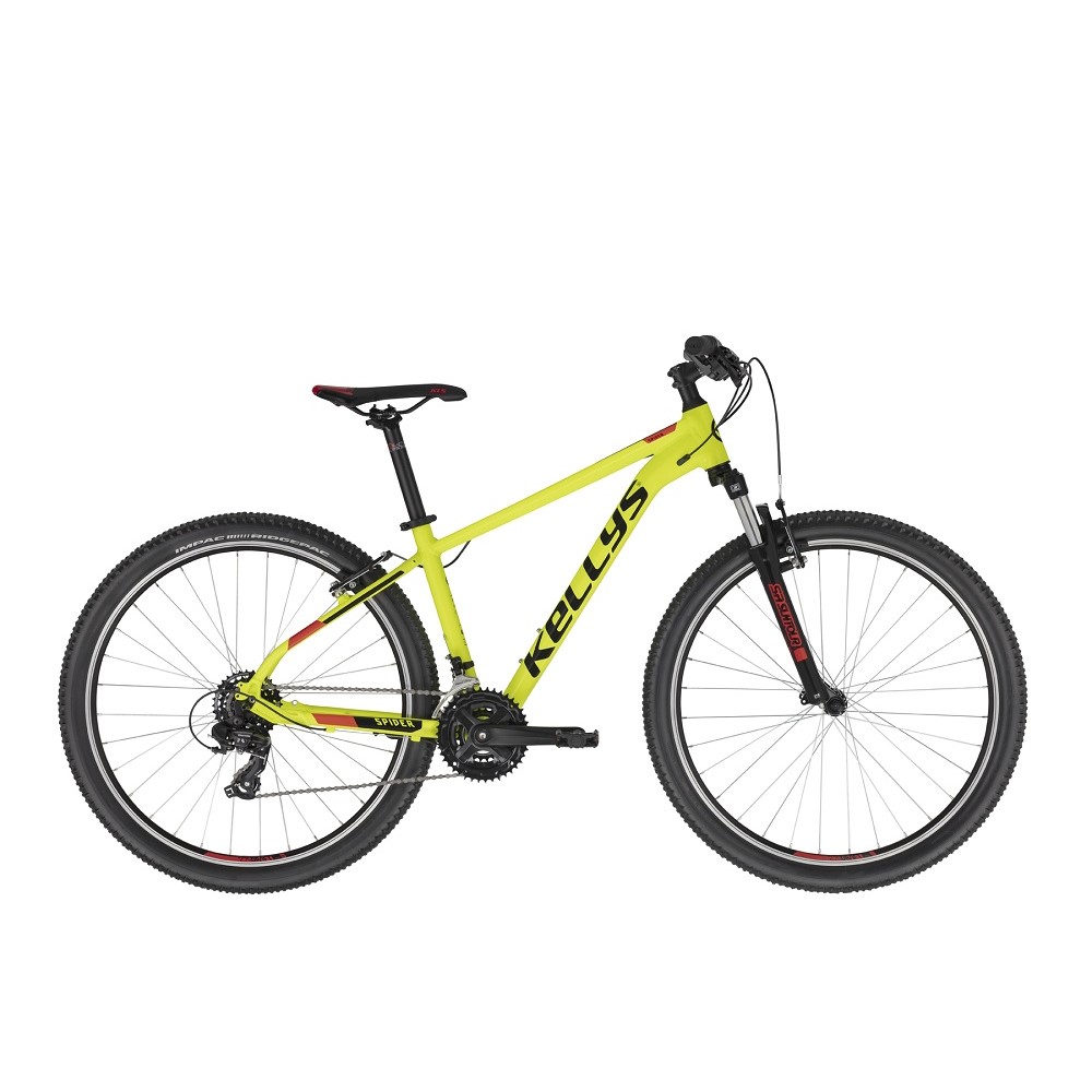 Horský bicykel KELLYS SPIDER 10 27,5" - model 2021 - Neon Yellow