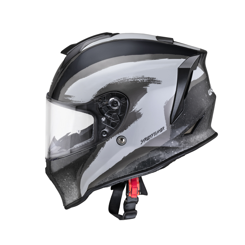 Moto prilba W-TEC Integra Graphic - Black-Green