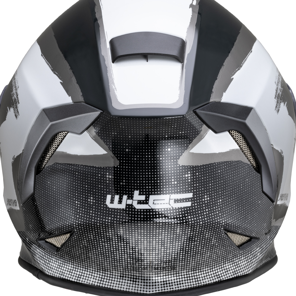 Moto prilba W-TEC Integra Graphic - Black-Green