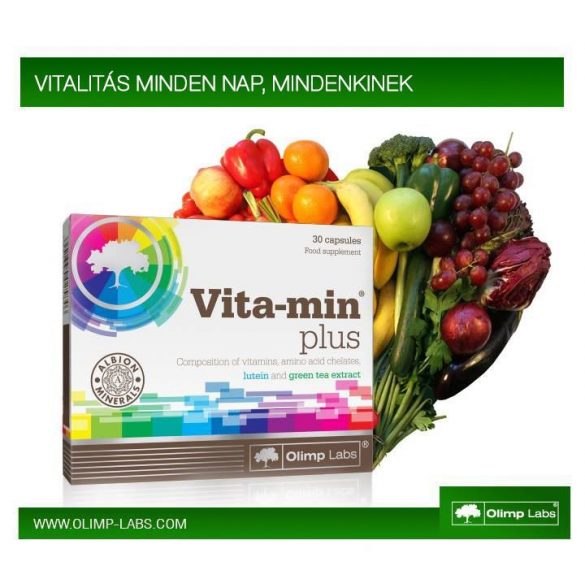 OLIMP VITA-MIN PLUSZ VITAMIN - 30 KAPSZULA - inSPORTline