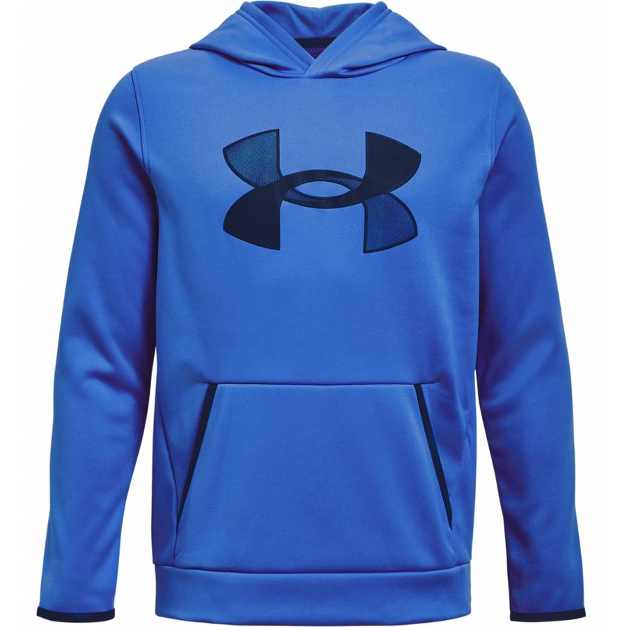 Chlapecká mikina Under Armour Fleece Hoodie Blue Circuit inSPORTline
