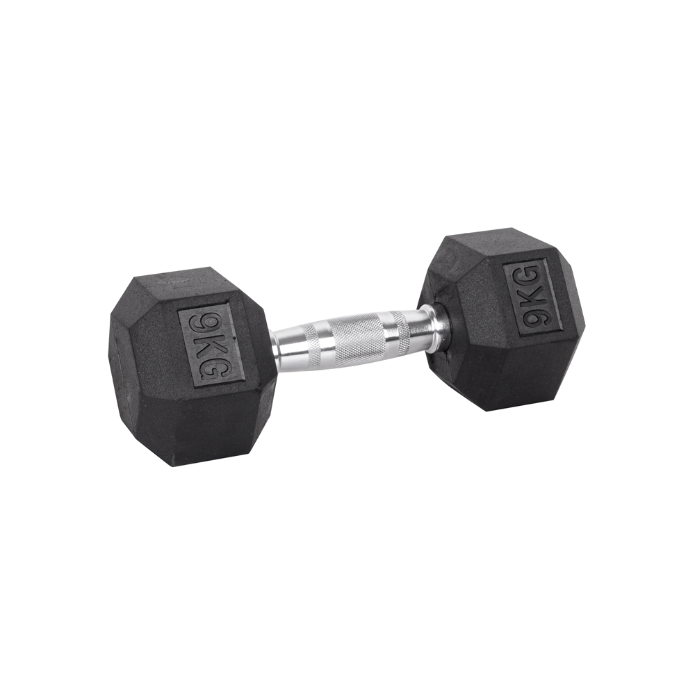 Hex Dumbbell inSPORTline Hexsteel 9 kg inSPORTline