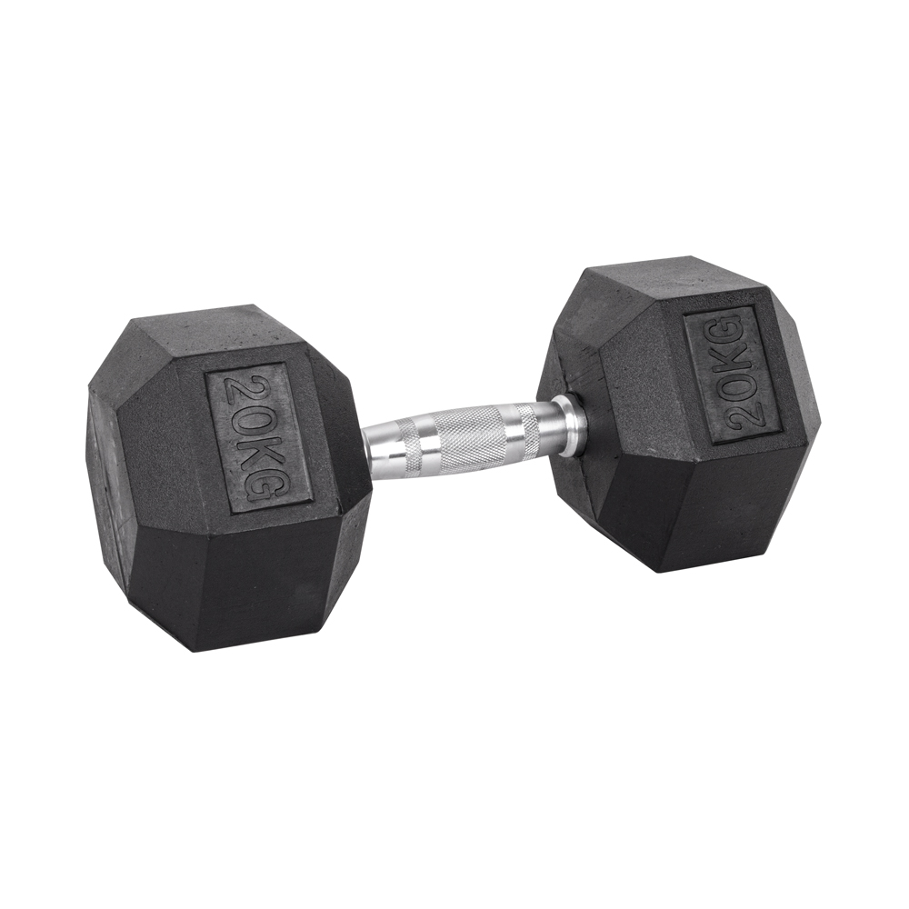 Hex Dumbbell inSPORTline Hexsteel 20 kg inSPORTline