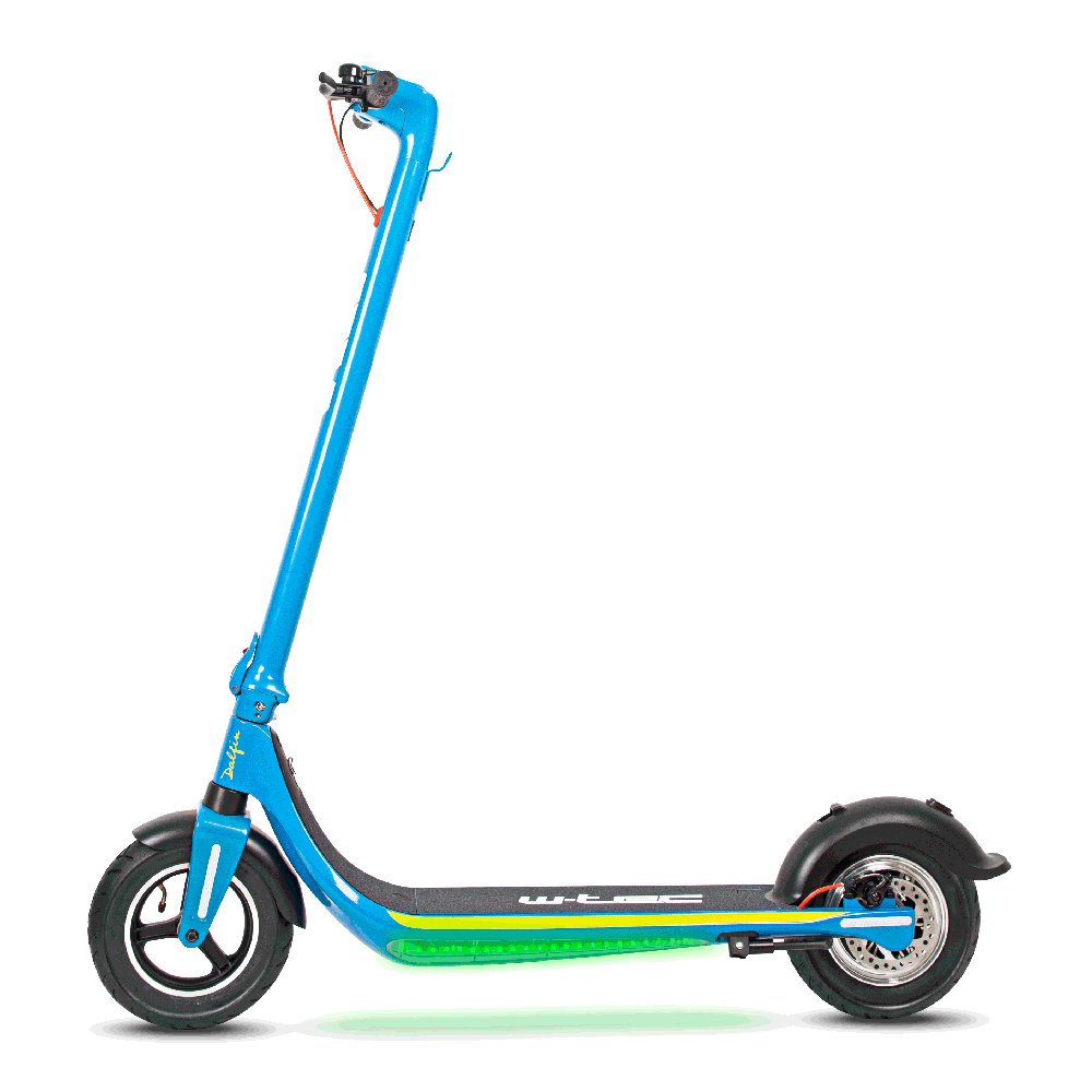 Elektrická koloběžka W-TEC Dalfin 10" - modrá