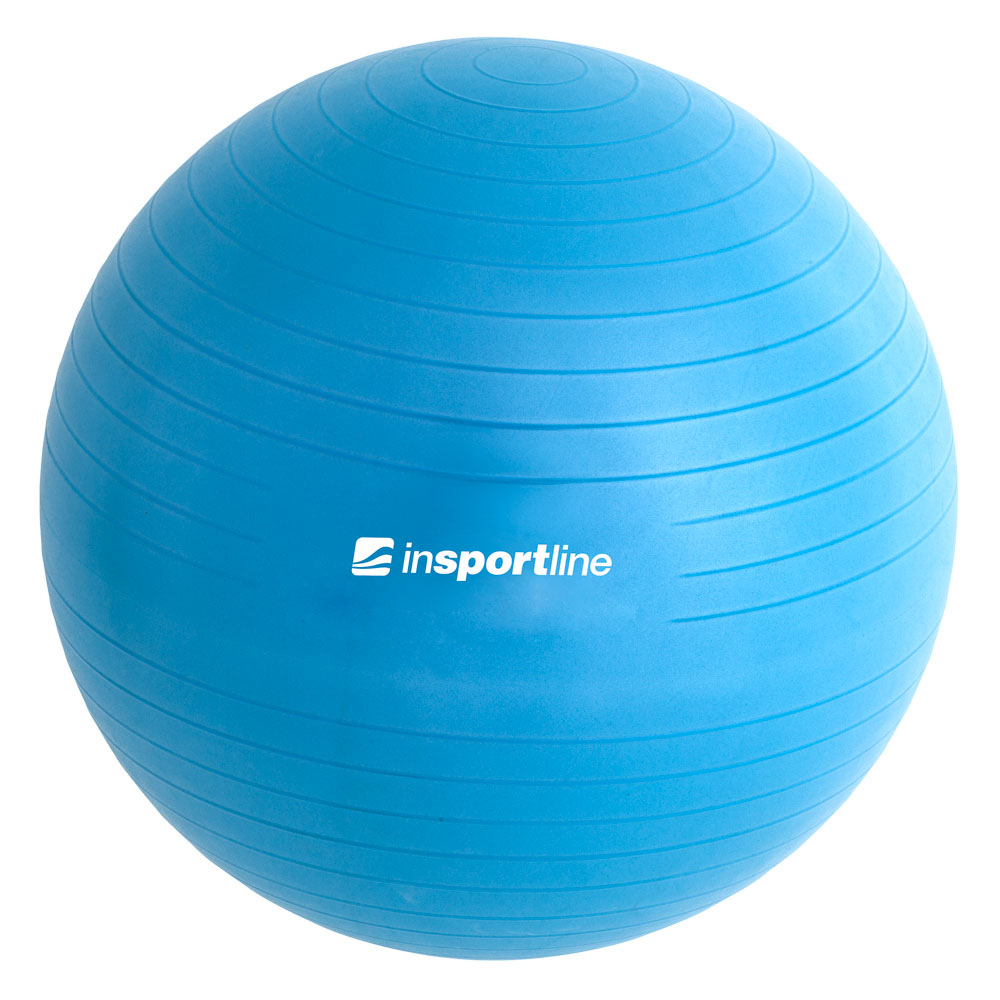 Gymnastická lopta inSPORTline Top Ball 55 cm - modrá - modrá