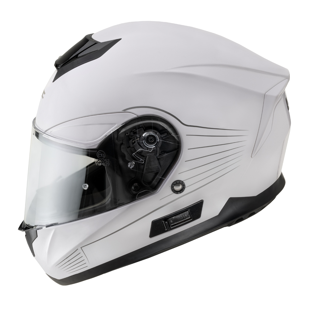 Moto prilba W-TEC Yorkroad Solid - Black Grey Matt