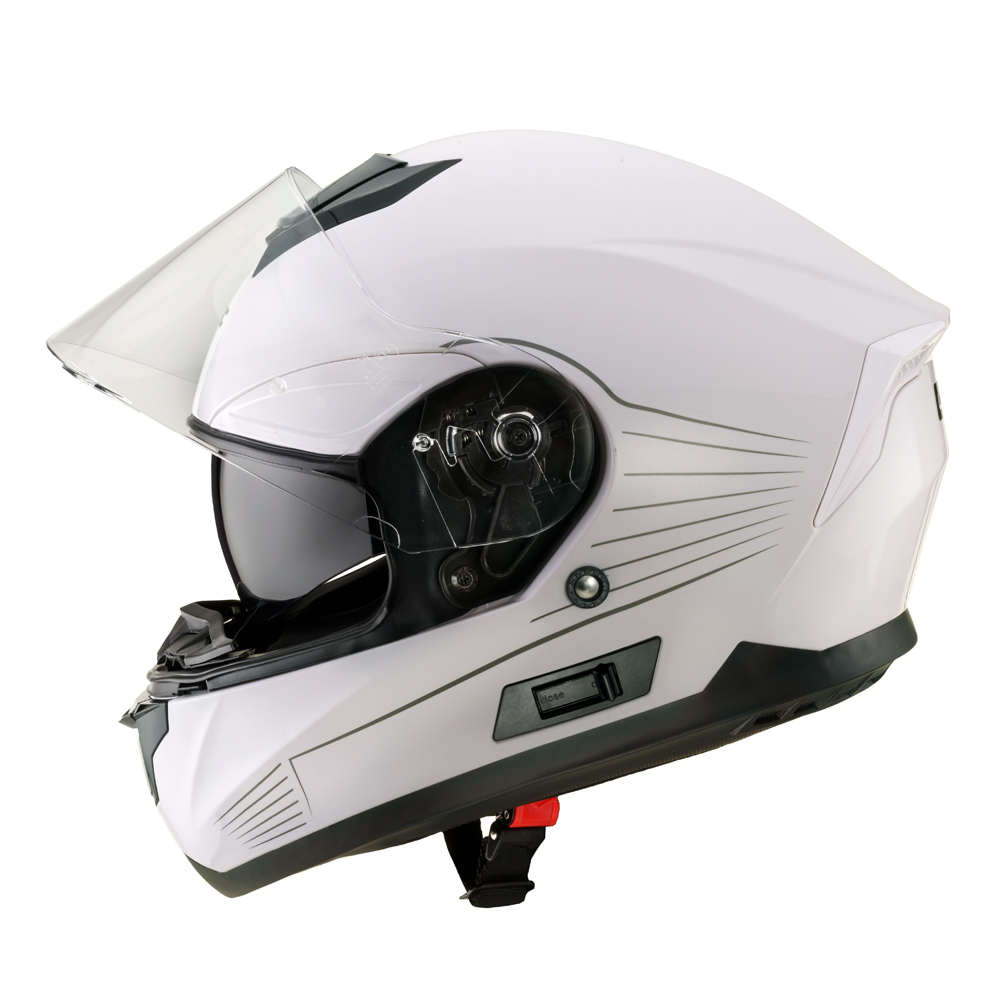Moto prilba W-TEC Yorkroad Solid - Black Grey Matt