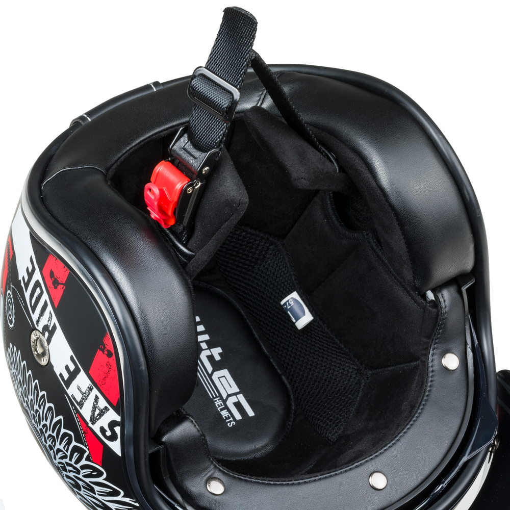 Moto prilba W-TEC Café Racer - 3Ways Surf