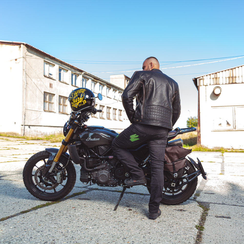 Moto prilba W-TEC Café Racer - 3Ways Surf