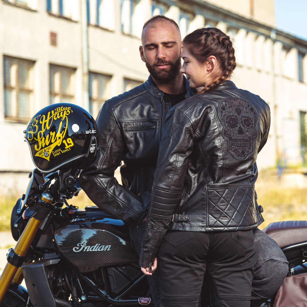 Moto prilba W-TEC Café Racer - 3Ways Surf