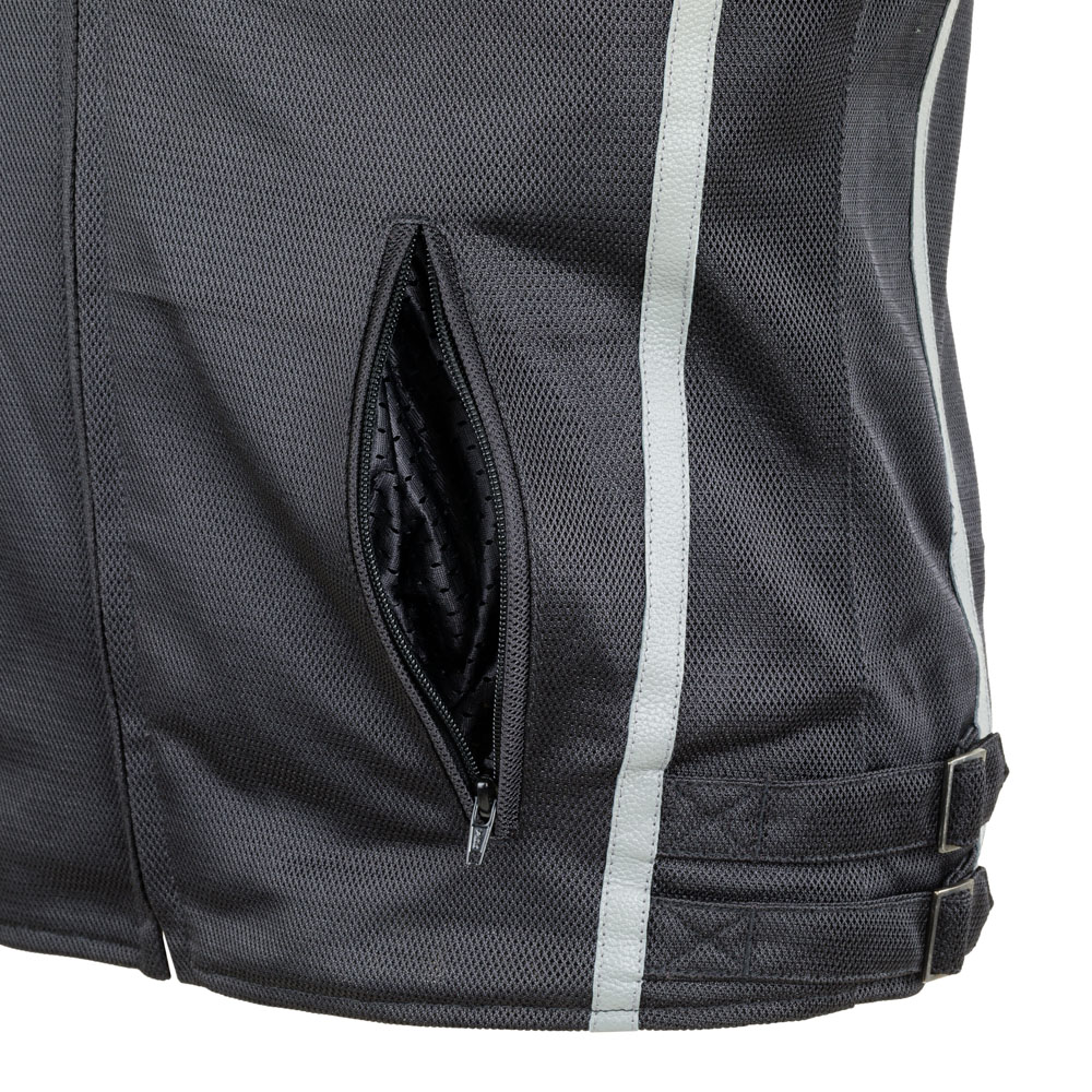 Moto bunda W-TEC Bellvitage Black - černá