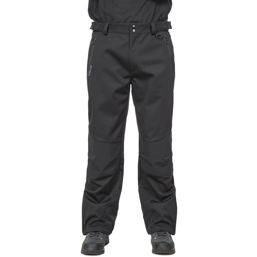 Pánské softshellové kalhoty Trespass Holloway - Black