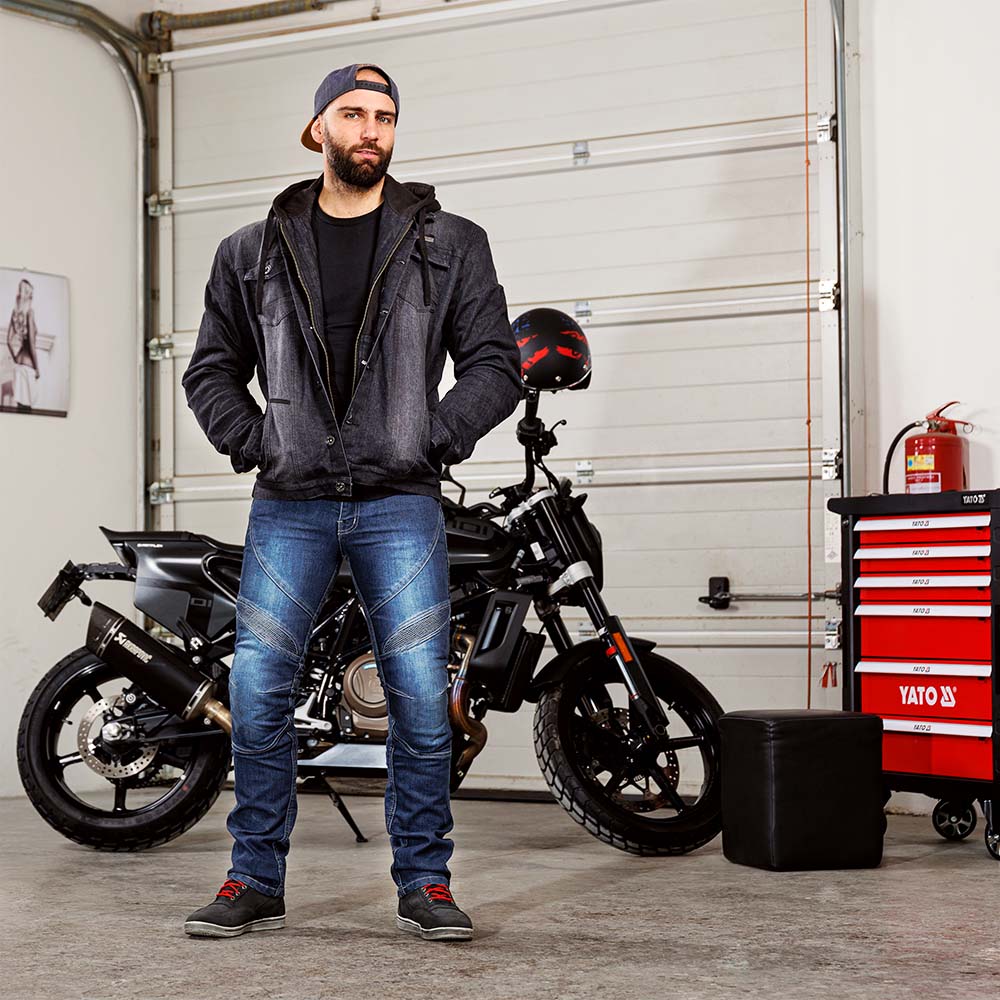 Moto prilba W-TEC Café Racer - 3Ways Surf