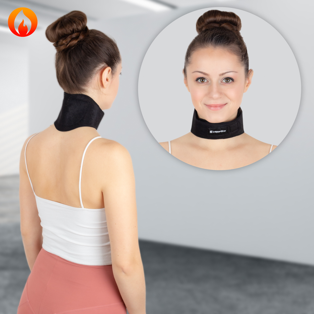 Self-Heating Neck Support Brace inSPORTline Leneck - inSPORTline