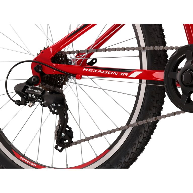 Juniorský bicykel Kross Hexagon JR 1.0 24" - model 2022