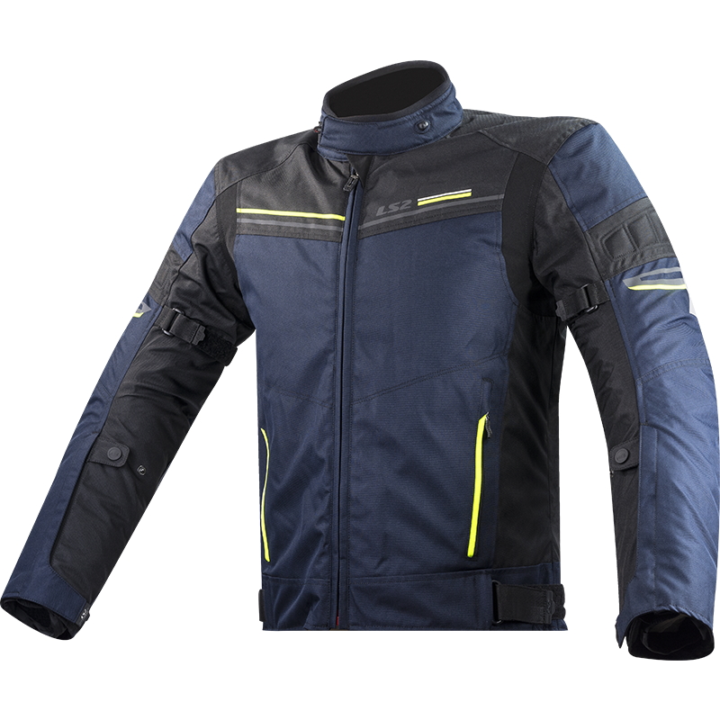 Blue and black motorcycle jacket 2025