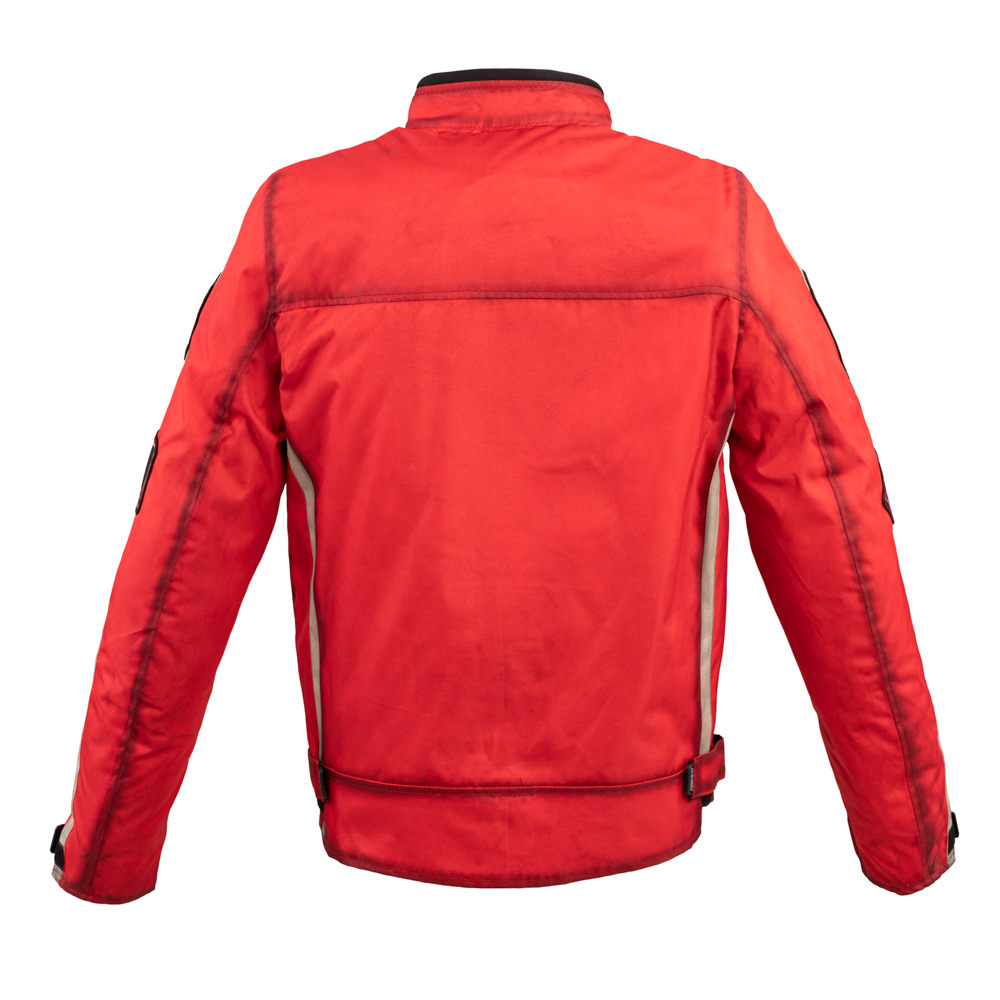 Pánská textilní bunda W-TEC Patriot Red - červená