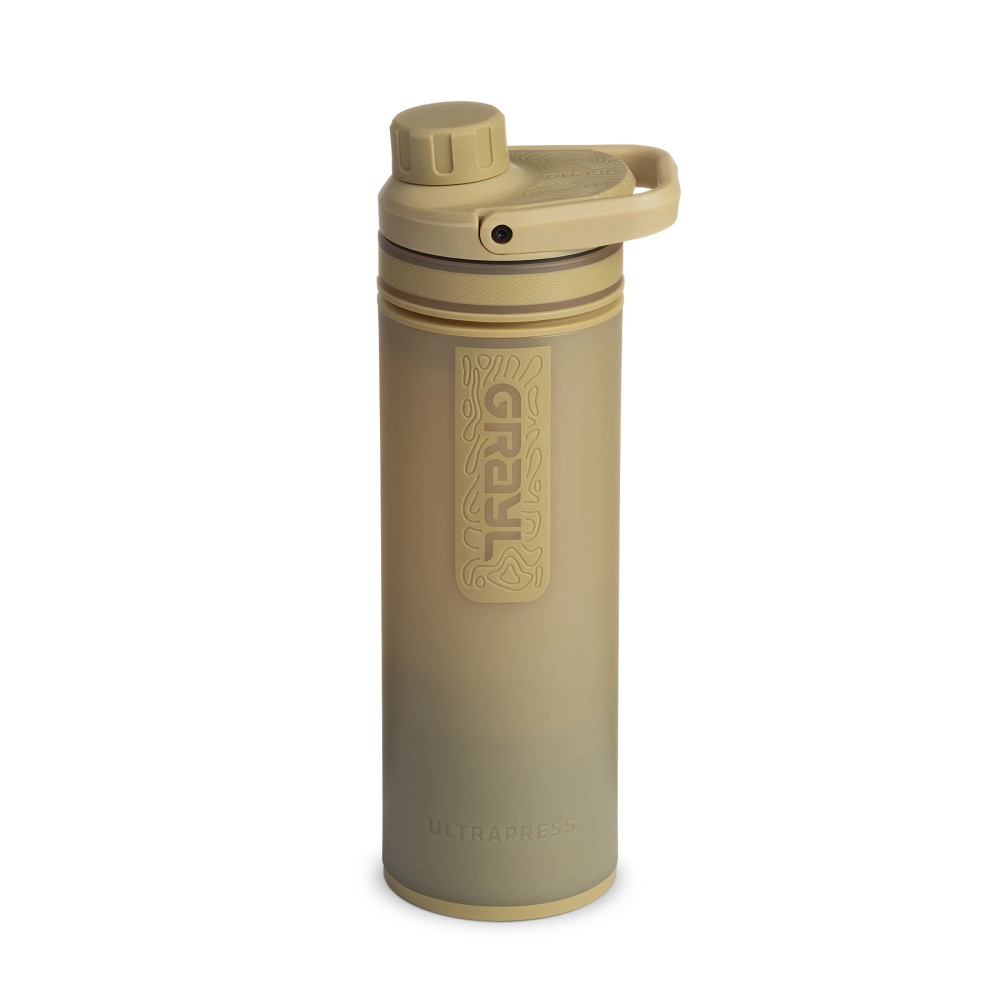 Víztisztító palack Grayl UltraPress Purifier - Sivatagi Cser - Sivatagi Cser