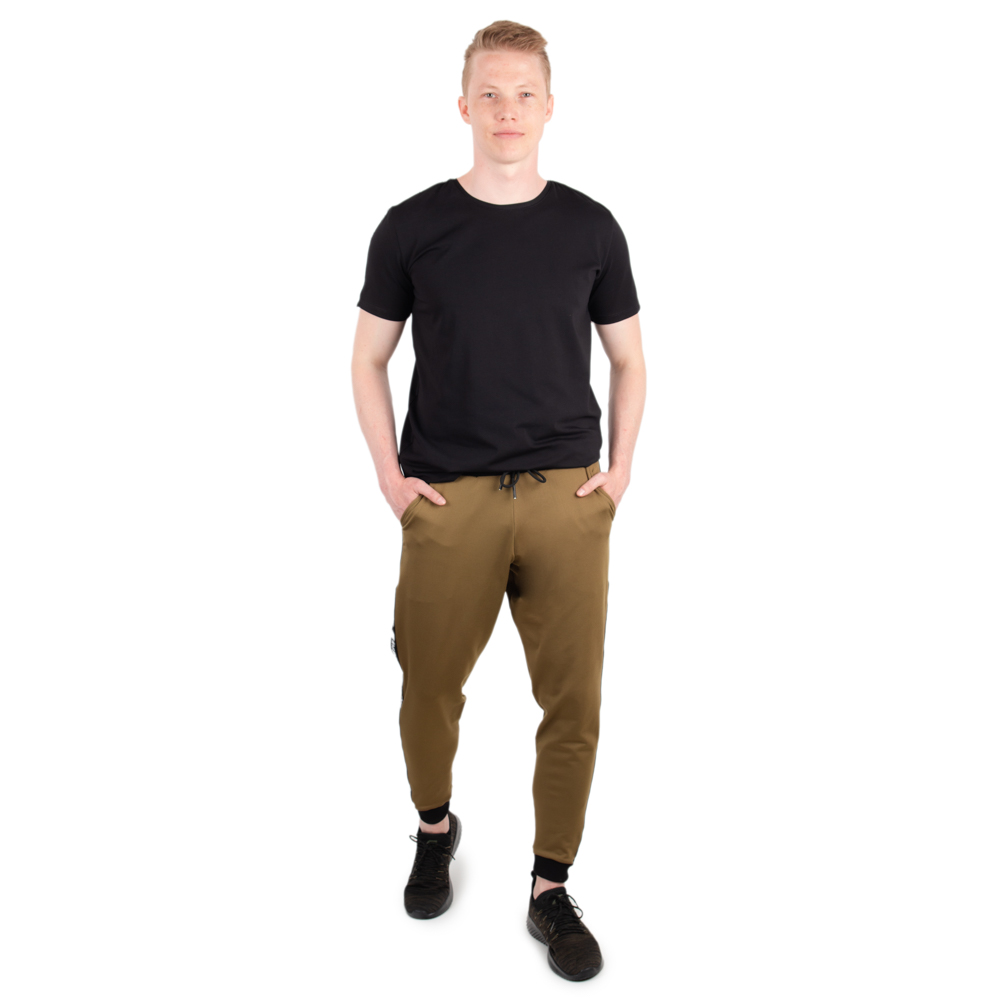 Pánske tepláky inSPORTline Comfyday Man - khaki