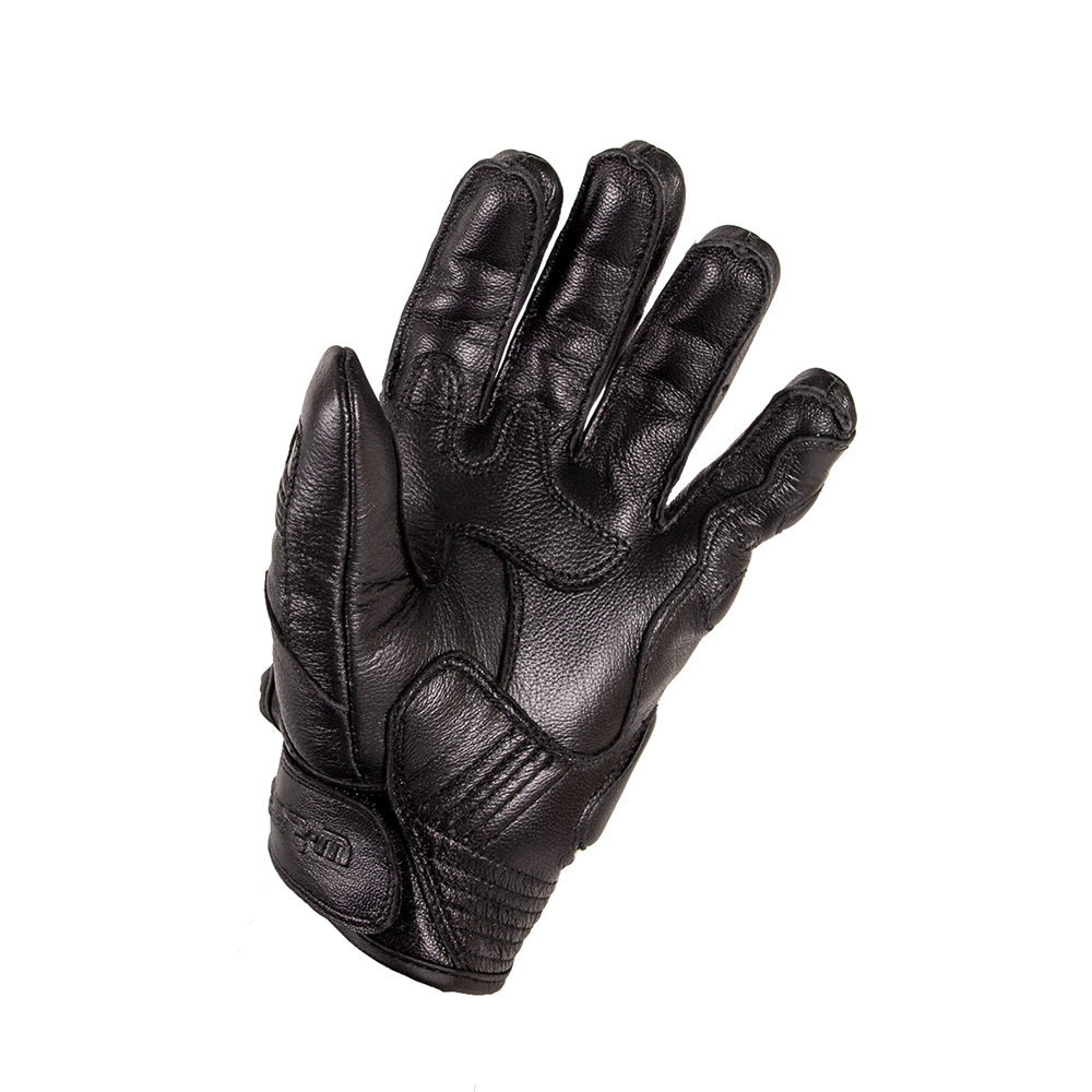 Kožené moto rukavice W-TEC Trogir - čierna