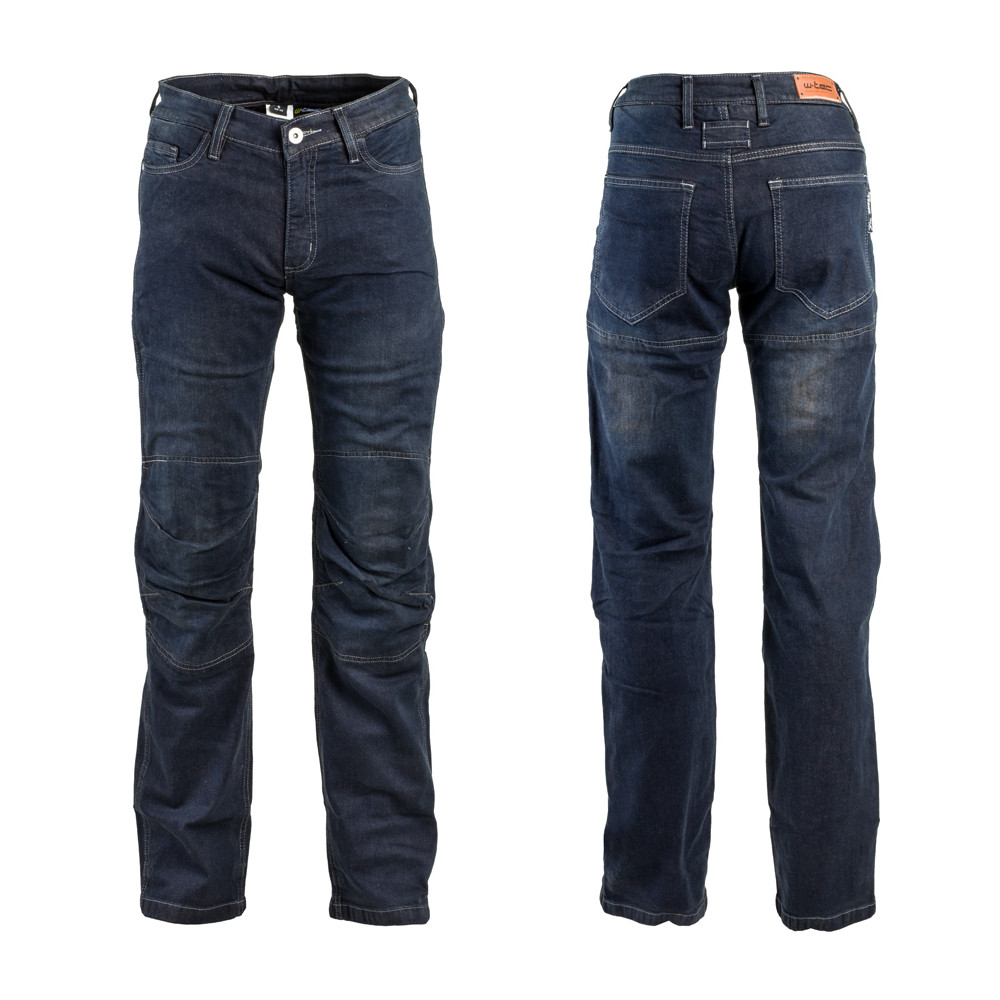 Pánské moto jeansy W-TEC Pawted s nepromokavou membránou