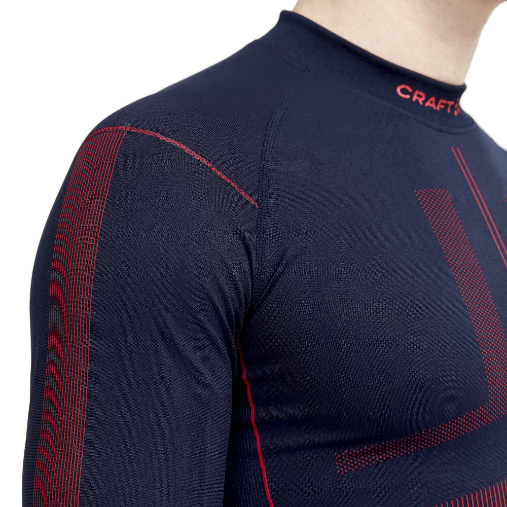 Pánske tričko CRAFT Active Intensity LS - modrá