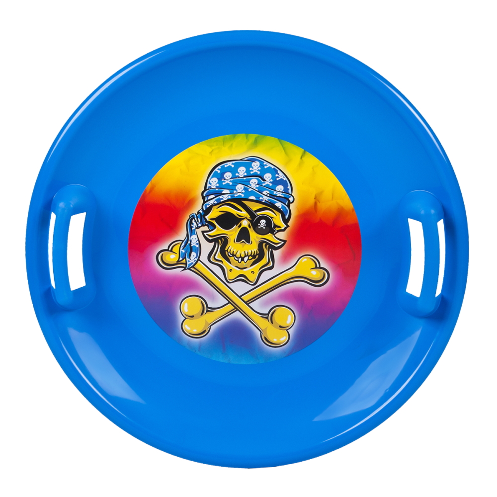 Talíř na sníh STT - oranžová pirate - modrá pirate